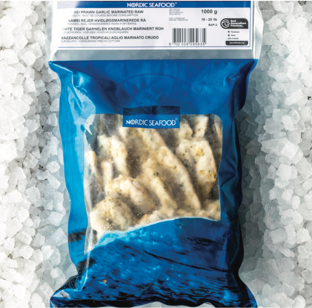 Garlic Marinated Prawns