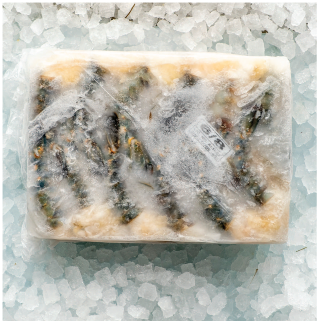 Headless Shell On Fresh Water Block Prawns 1.2 Kg Pack
