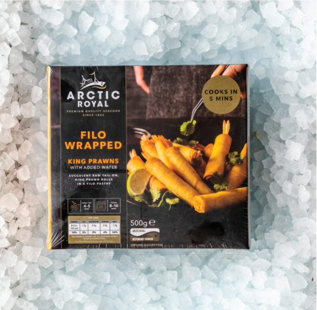 Filo Prawns