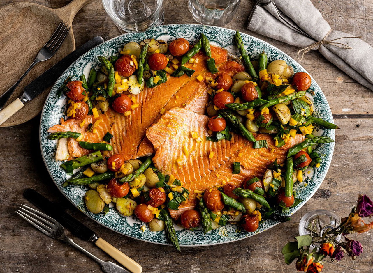 Steelhead Trout, Whole side